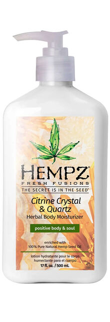 Hempz Citrine Crystal & Quartz Herbal Body Moisturizer Hempz Citrine Crystal & Quartz Herbal Body Moisturizer